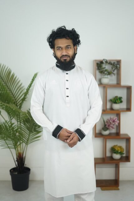 White Premium Panjabi 405