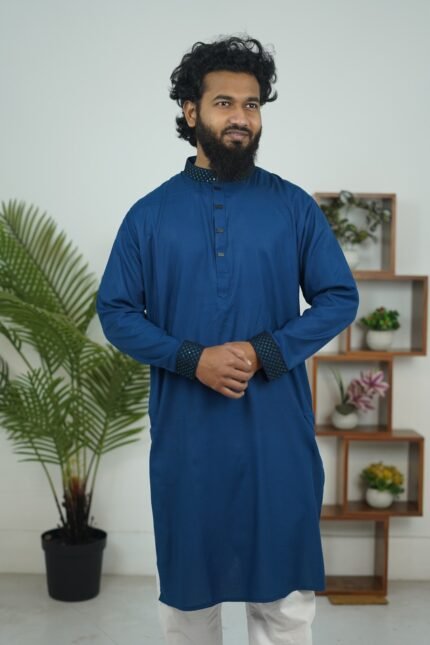 Jorikaj Blue Panjabi